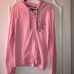 VS Pink Zip Up Hoodie